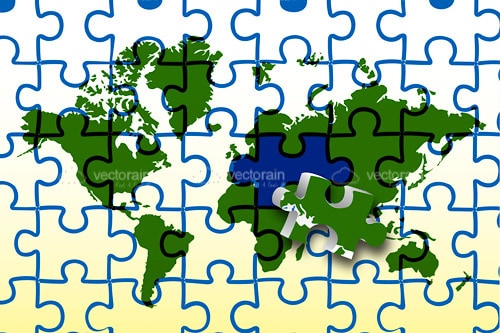 Global Map Jigsaw Puzzle
